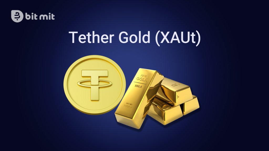 توکن تتر گلد با نماد XAUt معادل یک انس طلای تروا است.